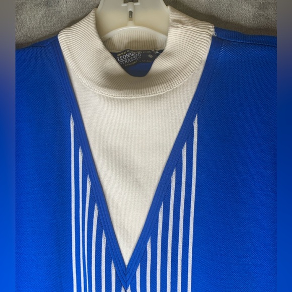 💙Rare Leonardo Strassi🍸Italian Sweater💙 - Picture 5 of 7
